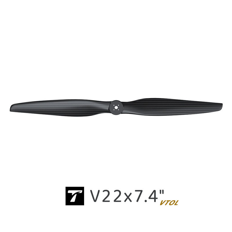 V22*7.4T-MOTOR垂起碳纤维VOTL多旋翼无人机螺旋桨一对