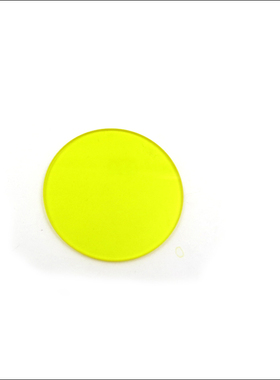 JB400/450/490/510-2500nm黄色玻璃滤光片高通长波通滤波片过滤镜