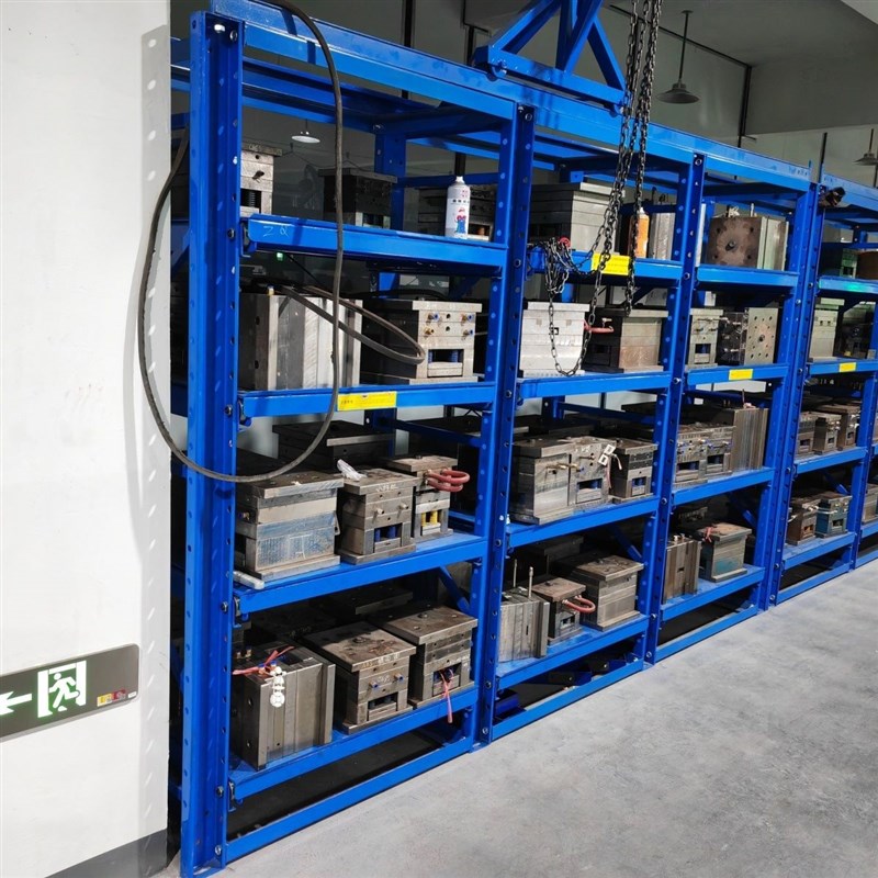 加厚重型抽屉式注塑五金模具架全开仓储置物架多层组装式定制重型
