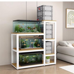 鱼缸架子多层鱼缸柜鱼缸桌子龟缸架鱼缸底座金属框架加厚超强承重