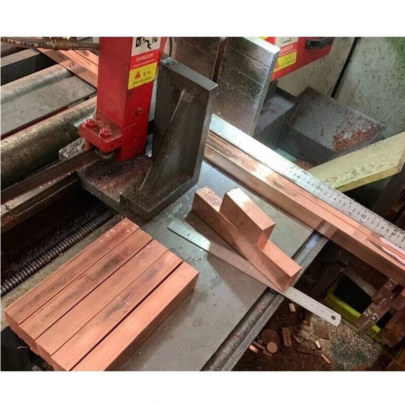 T2紫铜块紫铜方条n紫铜排紫铜棒电极铜块可折弯打孔可零切来图定