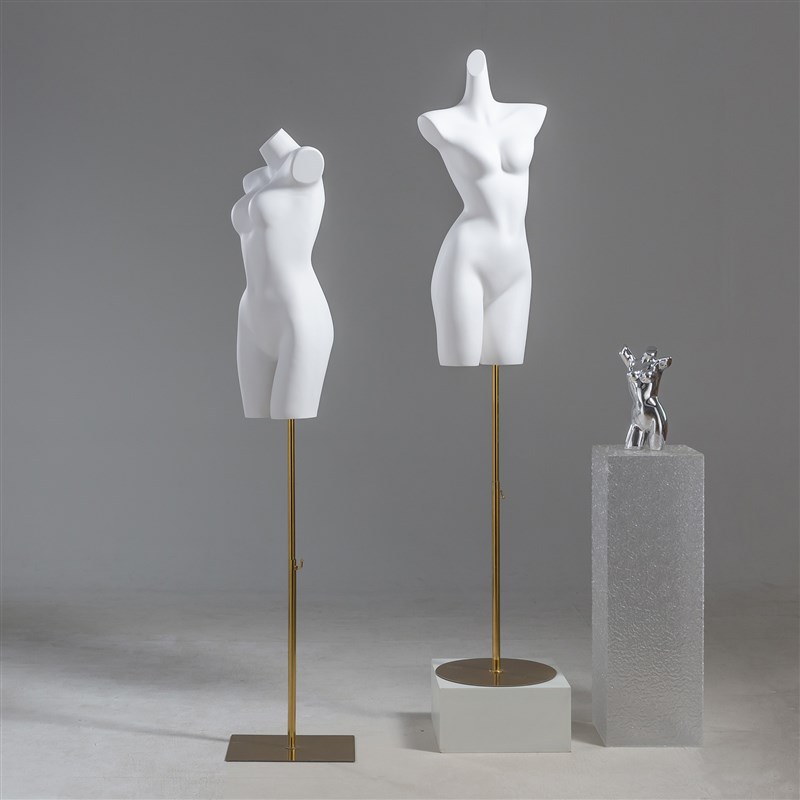 内衣模特展示架男女半身聚拢文胸内裤模特架假人体模型道具胸模
