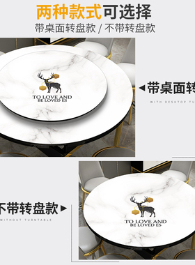 pvc圆形桌布桌垫套装软玻璃餐桌台布圆桌防水防油防烫免洗垫子