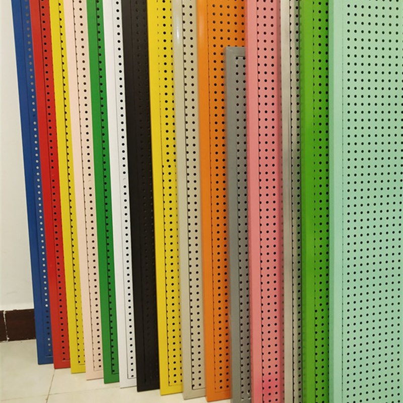 洞洞板货架手机配件展示架带边框五金工具挂板足厚孔板上墙饰品架
