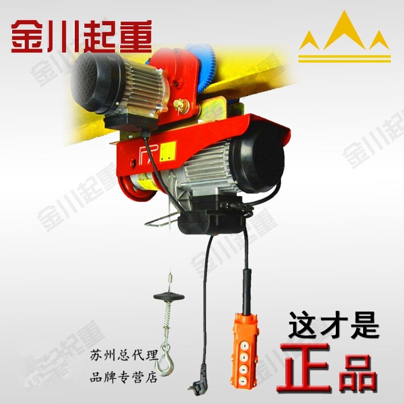 家用连体式微型电动葫芦起重小吊机提升机PA100-1Q000KG米220V
