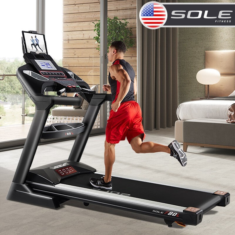 美国sole速尔F80L系列跑步机健身家用高端智能健身房专用商用