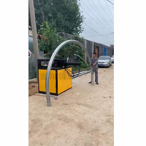 现货方管弯弧机 方管圆管大管径弯弧机 三轴液压式钢管卷圆机