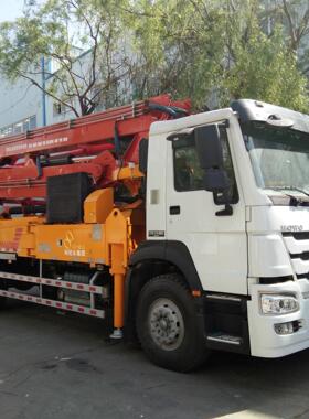 30米水泥泵车 32米混凝土搅拌天泵33米混凝土泵车 臂架泵车可分期