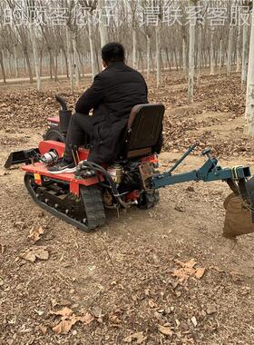 油手扶微耕UOB机 果松园土微耕起隆播种开机东北黑土地荒柴翻地机