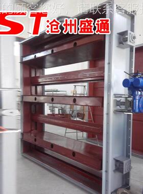 河北门风门产地供应dn1100大口径多378叶片动通风 电动多轴电风蝶