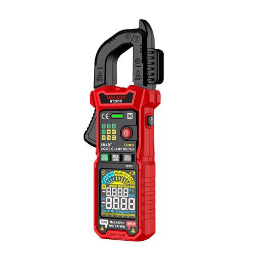 MAYILON HT205A/D钳形表电工精度真有效值多功能数字钳型万用表