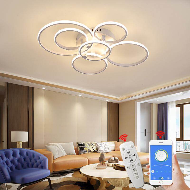 led创意吸顶灯简约现代大气客厅灯家用主房间卧室灯温馨北欧灯具