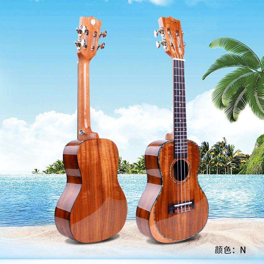 ARS-13 24寸单板尤克里里正桶全相思木面单靠手儿童成人ukulele