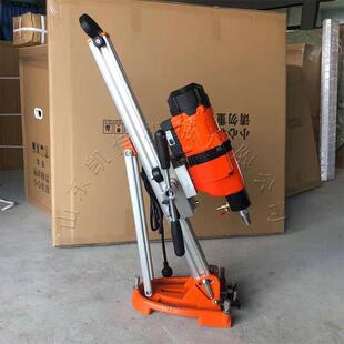 钢筋混凝土取芯钻机 地脚螺栓孔钻孔机安全防护打孔机 水钻钻孔机