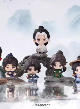 剑来正版盲盒Q版手办潮玩偶公仔陈平安动漫画宁姚周边摆件礼物