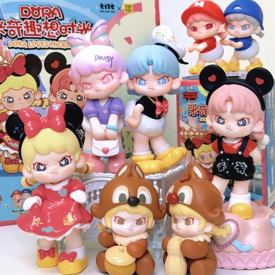 TOPTOY联名款DORA米奇趣想时光