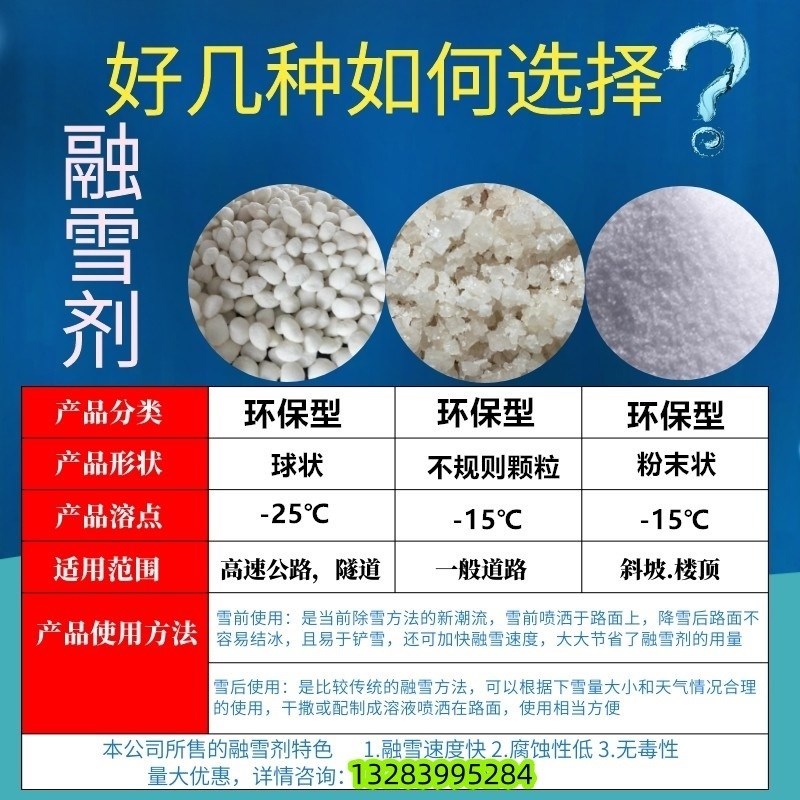 辽宁工业盐融雪剂小区道路防冻化冰C剂环保除雪粗细盐大颗粒50公