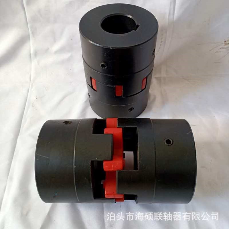 带GR弹性垫XL三n爪梅花星型联轴器大扭矩钢性伺服电机星型联轴器