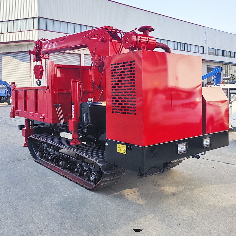 厂家供应 履h带随车吊车 运行平稳性能可靠 移动式履带随车吊车