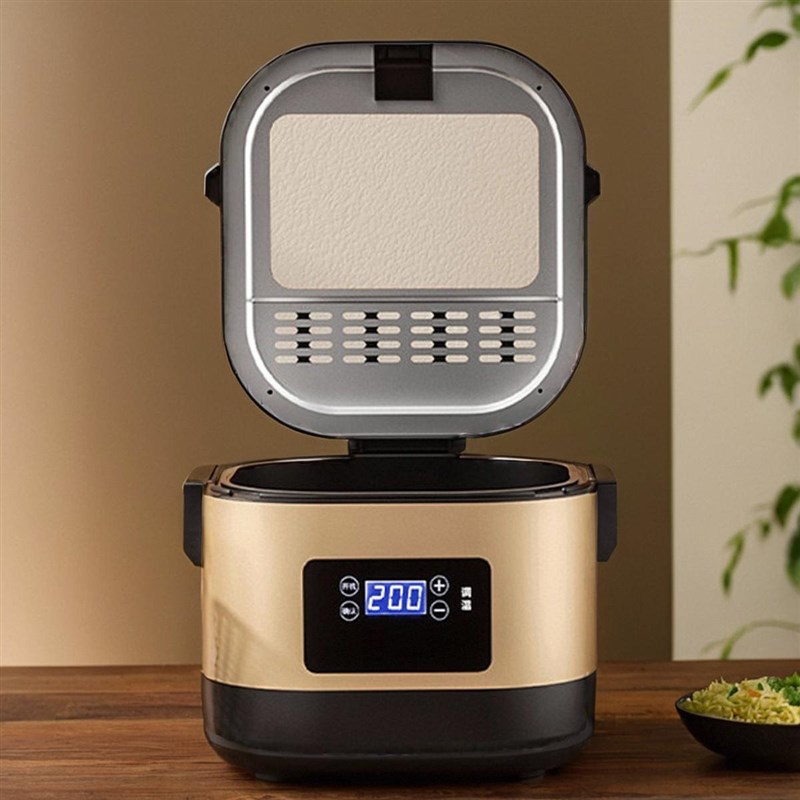 家用电油炸锅单缸机大容量全w自动电炸炉可视薯条机炸串机小吃炸