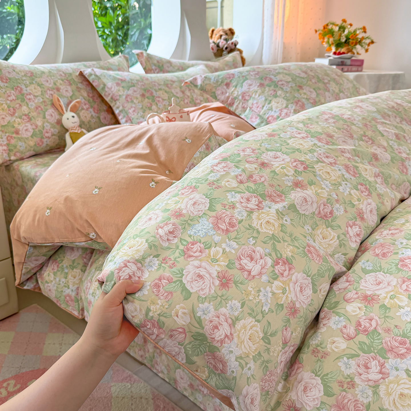 纯棉被套单人150×200