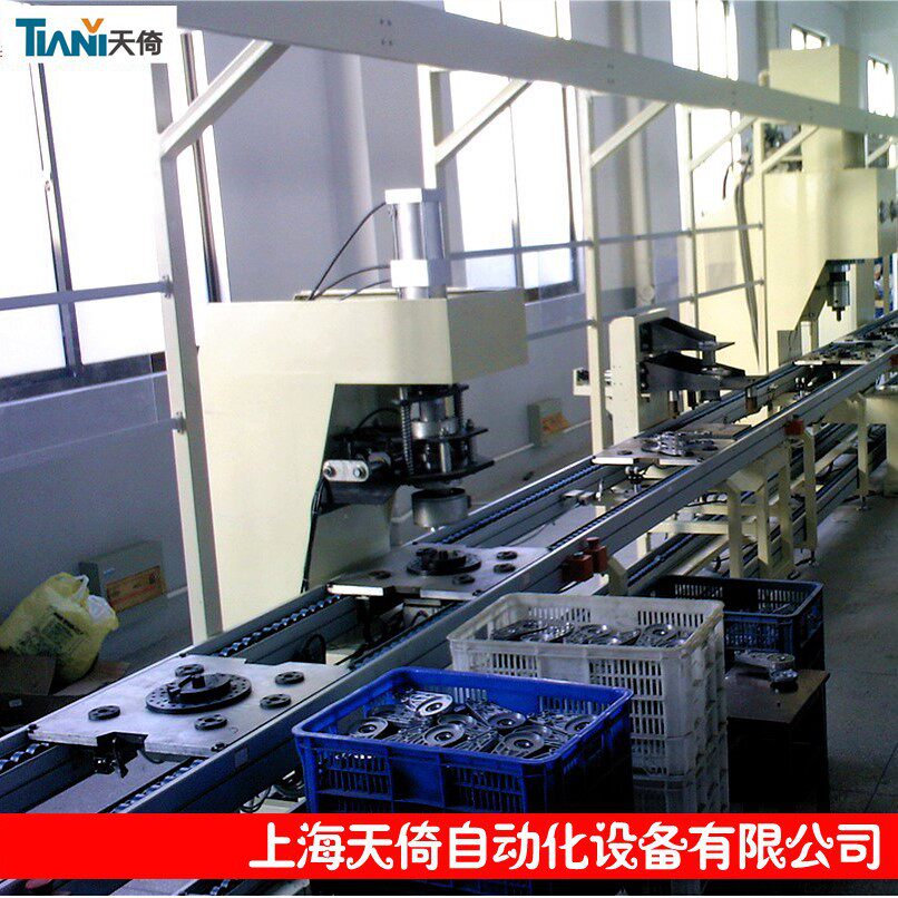 上海工厂非标汽车配件装配线刹车盘离合器组装倍速链自动化装配