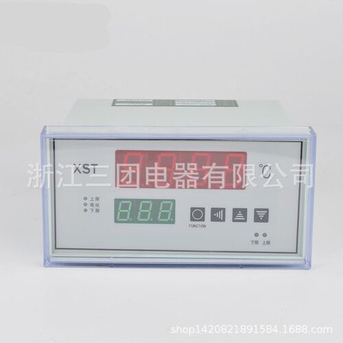 智能数显表交流XST-1210数字显示温度控制仪RS485接口显示仪