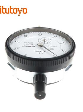 日本三丰机械百分表 0-10mm 2046AB指针式指示表校表