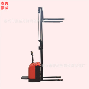 电动堆高车1吨2吨3米4米 液压升高叉车 堆高机 站驾式托盘堆垛车