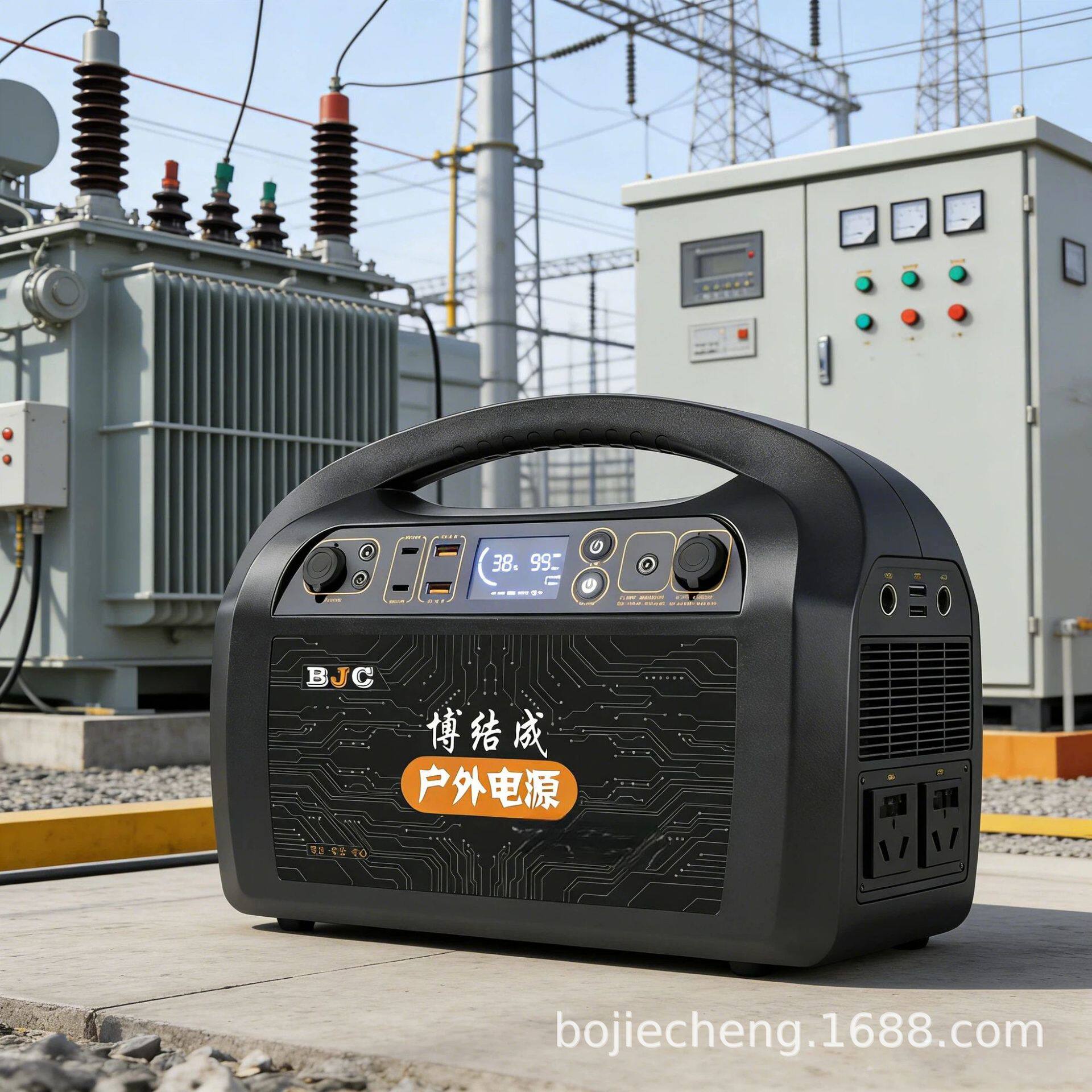 电源1600W户外便携锂电池电源便携ups应急保障电源便携式移动电源