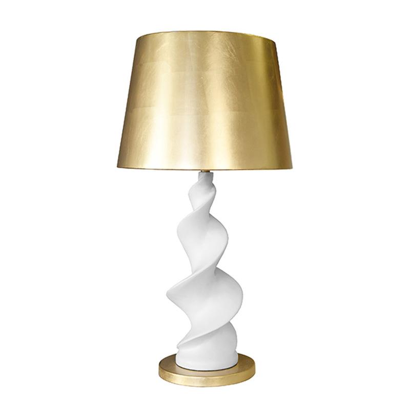 美式轻奢时尚复古海螺形树脂台灯/软装设计/别墅/酒店/样板房台灯