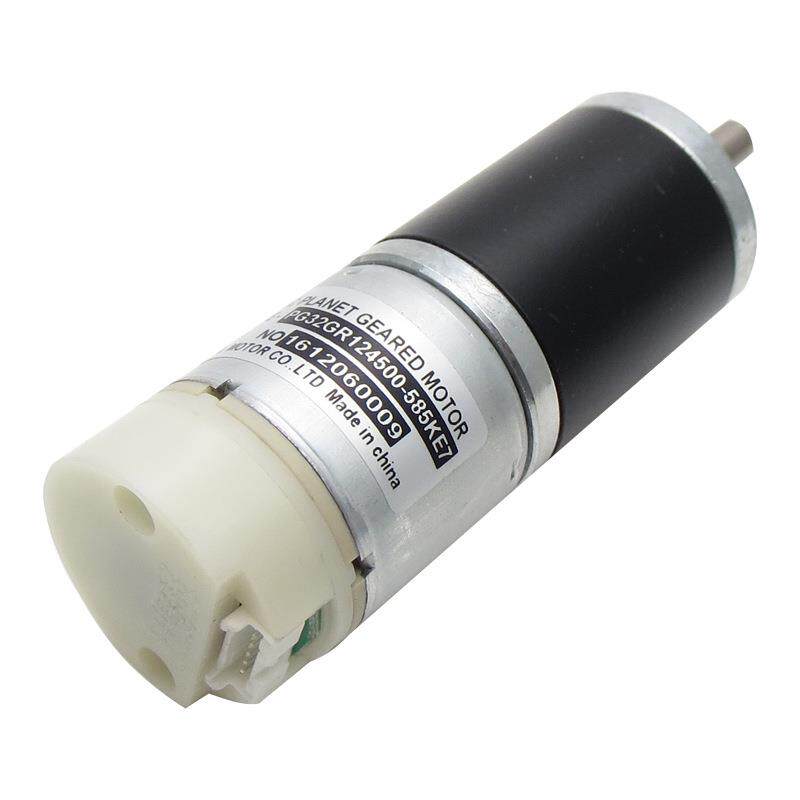 32mm直径减速电机12V 24V直流行星减速机 微型减速器速译码器霍尔
