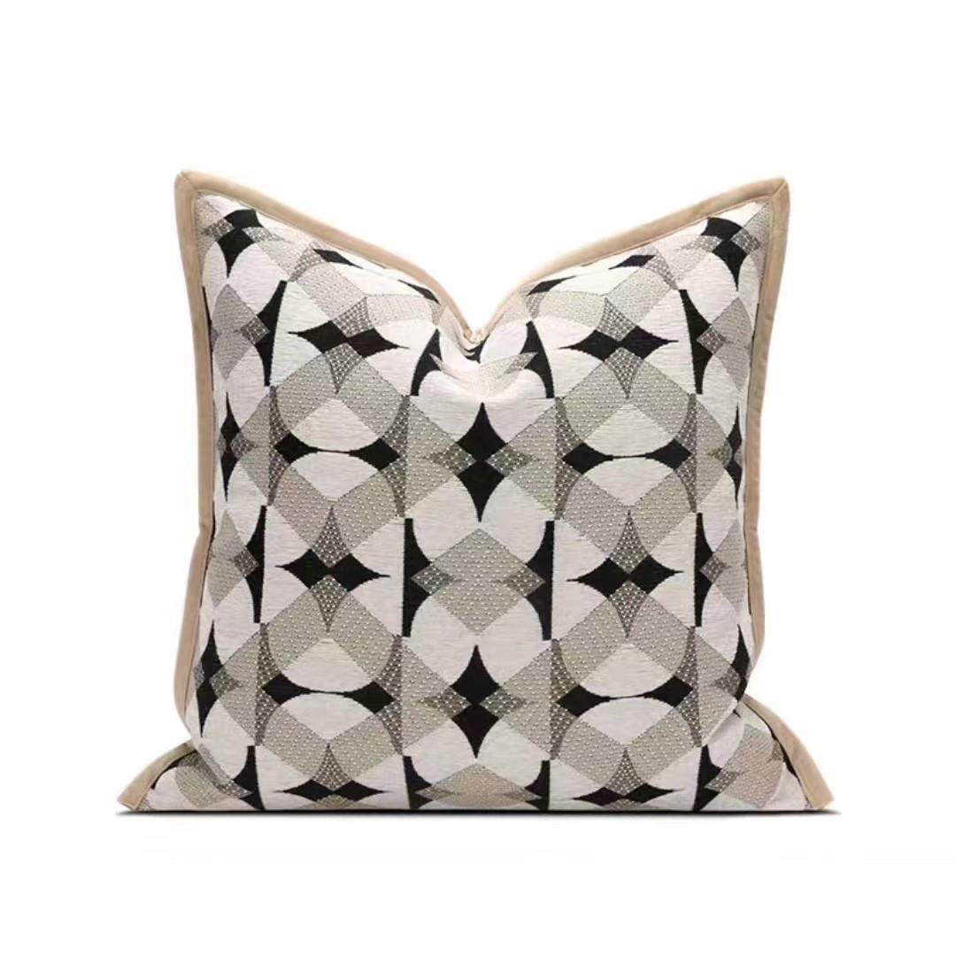 样板房抱枕轻奢简约现代软装沙发客厅靠垫方枕样板间酒店抱枕