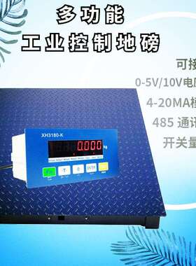 继电器输出控制电子地磅4-20mA模拟量电子地磅Modbus-rtu电子地磅