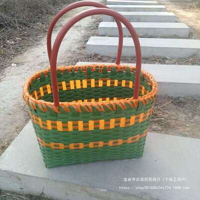 逛农贸菜市场提菜购物篮拎菜提物提袋器 捡菌子 厨娘篮子省力