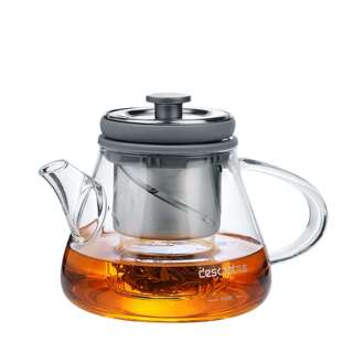 玻璃壶煮茶器壶电陶炉高硼硅玻璃内胆不锈钢升降飘逸杯升降泡茶壶