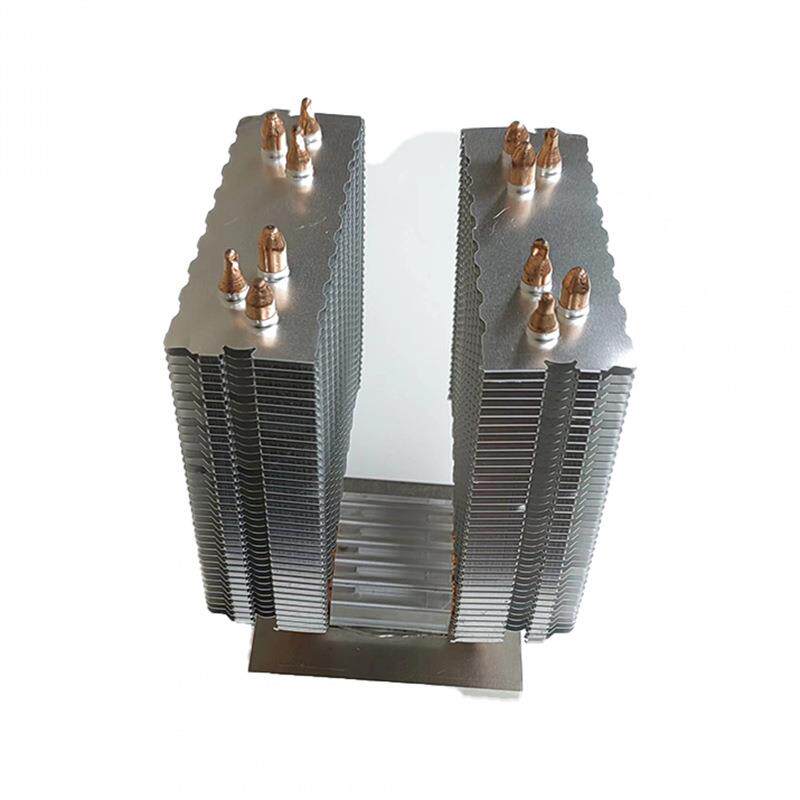 厂家直供 质量保证超导热管鳍片led散热器电子散热器