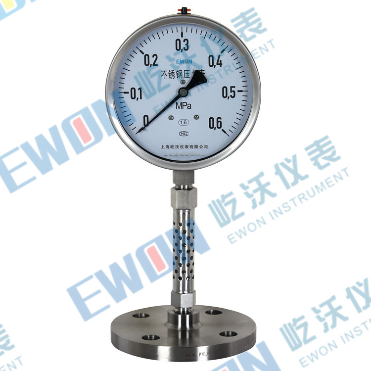 Y-100BF/SR/MF  耐高温压力表  耐温隔膜压力表 耐温防腐压力表