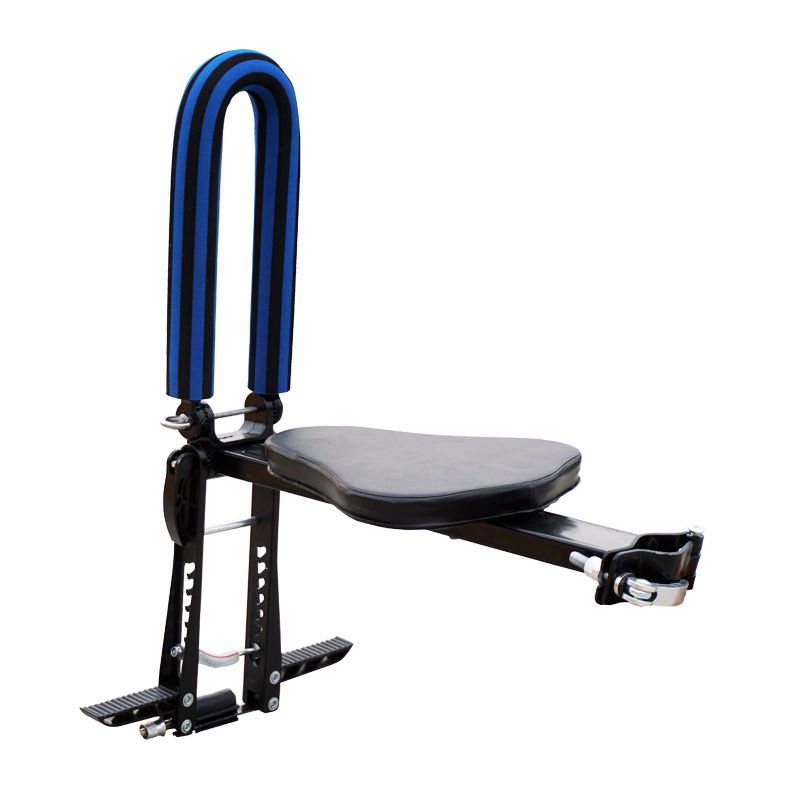 自行车儿童座椅单车电动车折叠车宝宝安全座椅前置便携快拆座椅