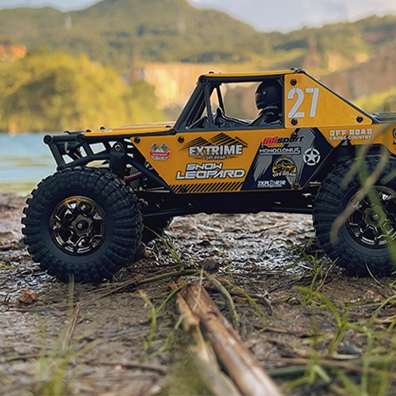 优迪2405e迷你RC遥控四驱攀爬越野汽车有无刷版专业1:24小比例