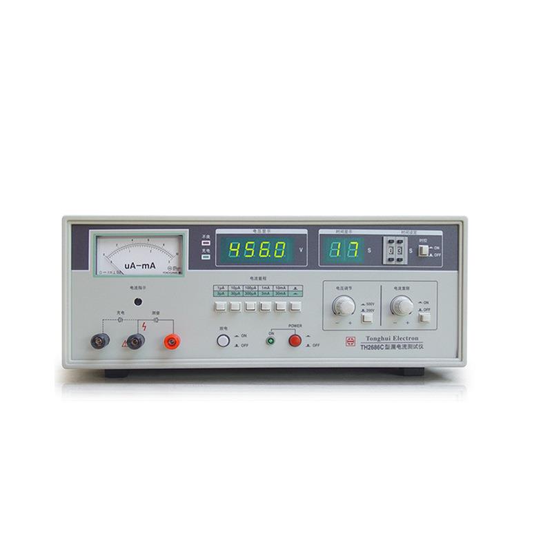 TH2686C电解电容漏电流测试仪电压500V电容30mA