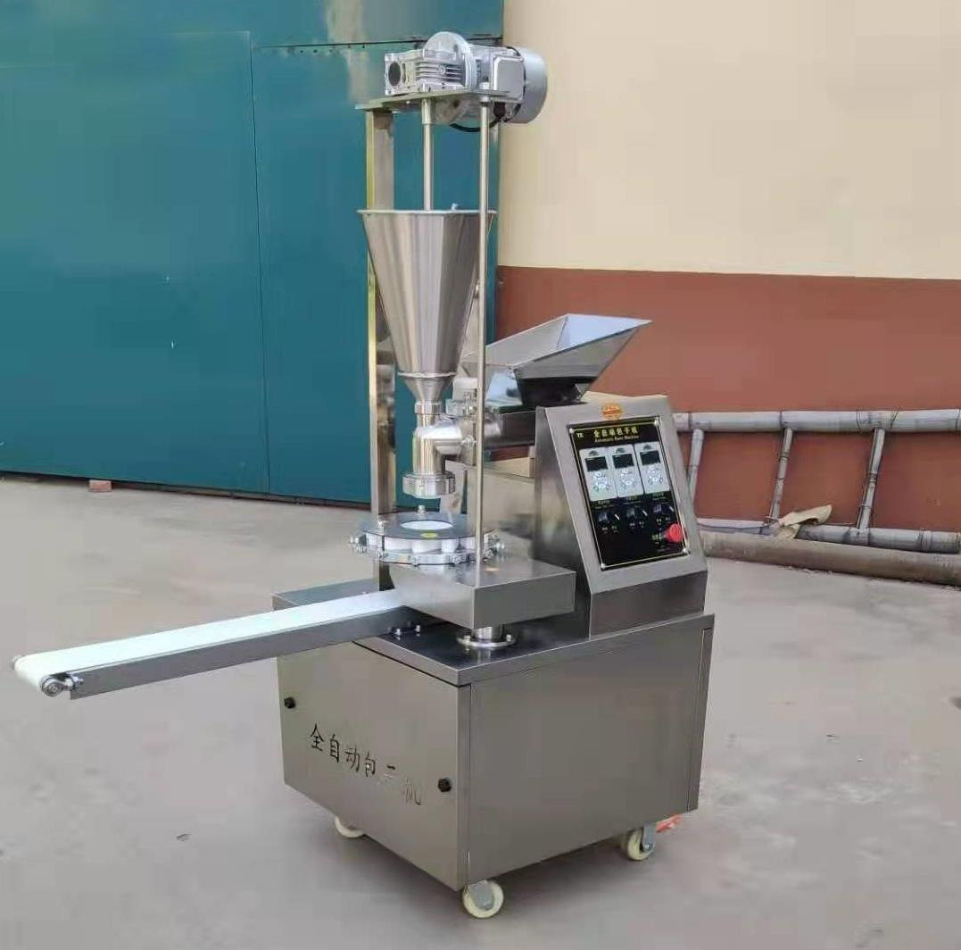 商用小型灌汤包小笼包机全自动仿手工包子机豆沙五仁月饼成型机