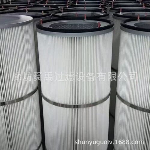六螺杆吊装除尘滤筒焊烟机除尘滤筒320*1000