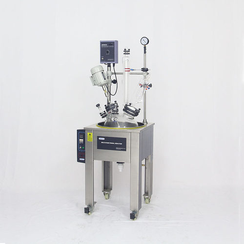 申生科技  FH500单层玻璃反应器 50L中试多功能防爆玻璃反应器