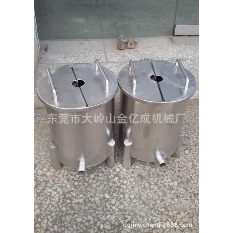 供应04不锈钢小桶单层物料小桶双层物料缸储罐