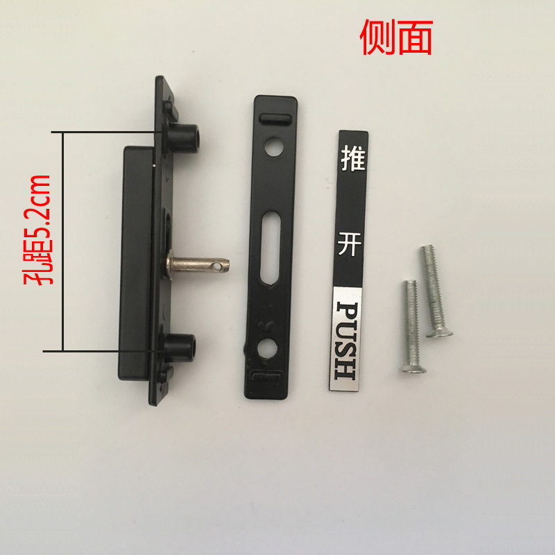 老款折叠门拉手明装拉手里外配套锁玻璃折叠门锁移门卫生间门拉手