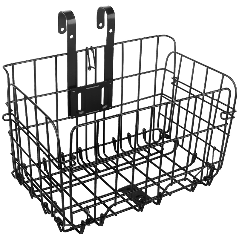 自行车车筐前筐电动车挂篮单车篮子折叠篮筐山地车后筐后货架车篓