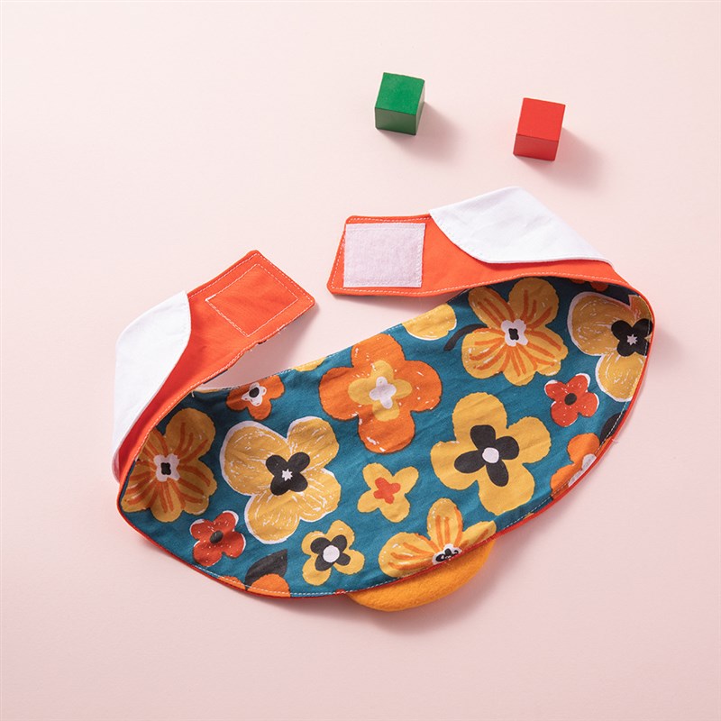 叶仔家花花幼稚园围兜三角巾可调节围脖柯基柴犬项圈披肩宠物配饰