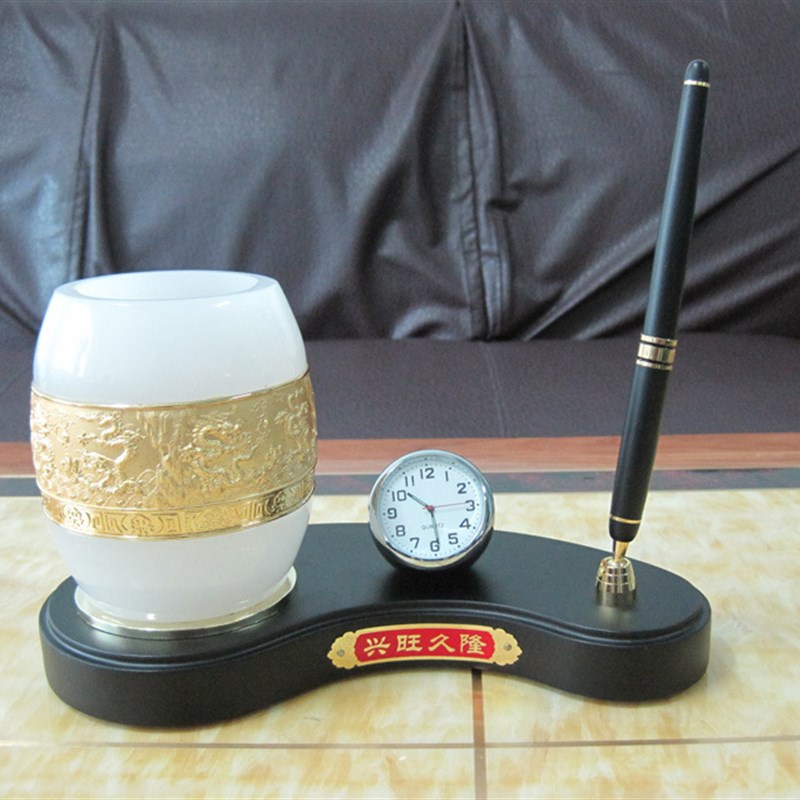 锌合金压铸铅锡合金浇铸纯u铜腊铸金属工艺礼品笔筒高楼房建筑摆