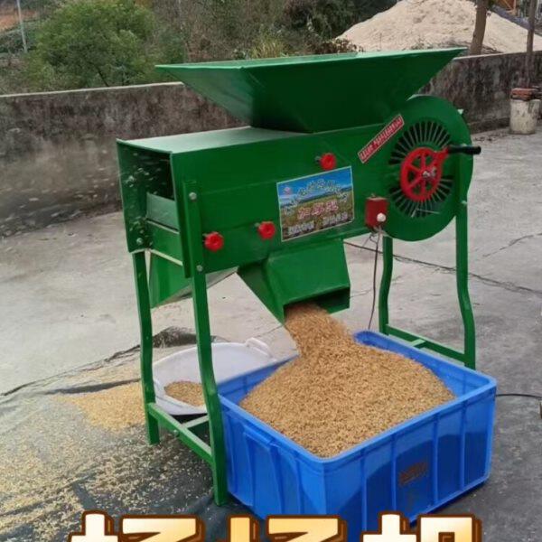 电动手摇风车家用风选机粮食扬场机分离杂质农用谷物筛选机分选机